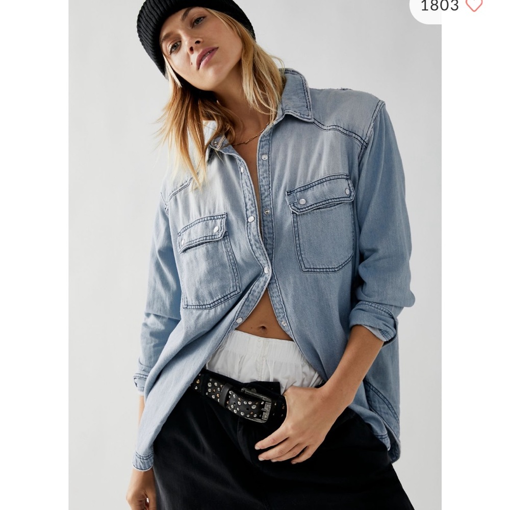 Free People Westward Bound Shirt